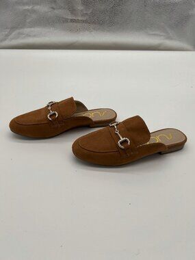 Sugar Beckette Brown Loafer Slip on Mules sz 6 New without Box